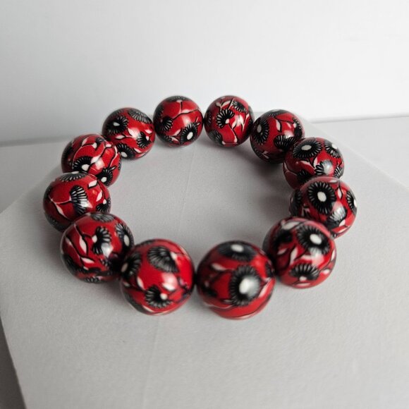 Vera Bradley Deco Daisy Ball Bead Stretch Bracelet – Ltd Mother’s Day Edition - Picture 5 of 7